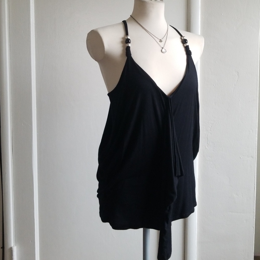 ELLA MOSS drapey overlay tank